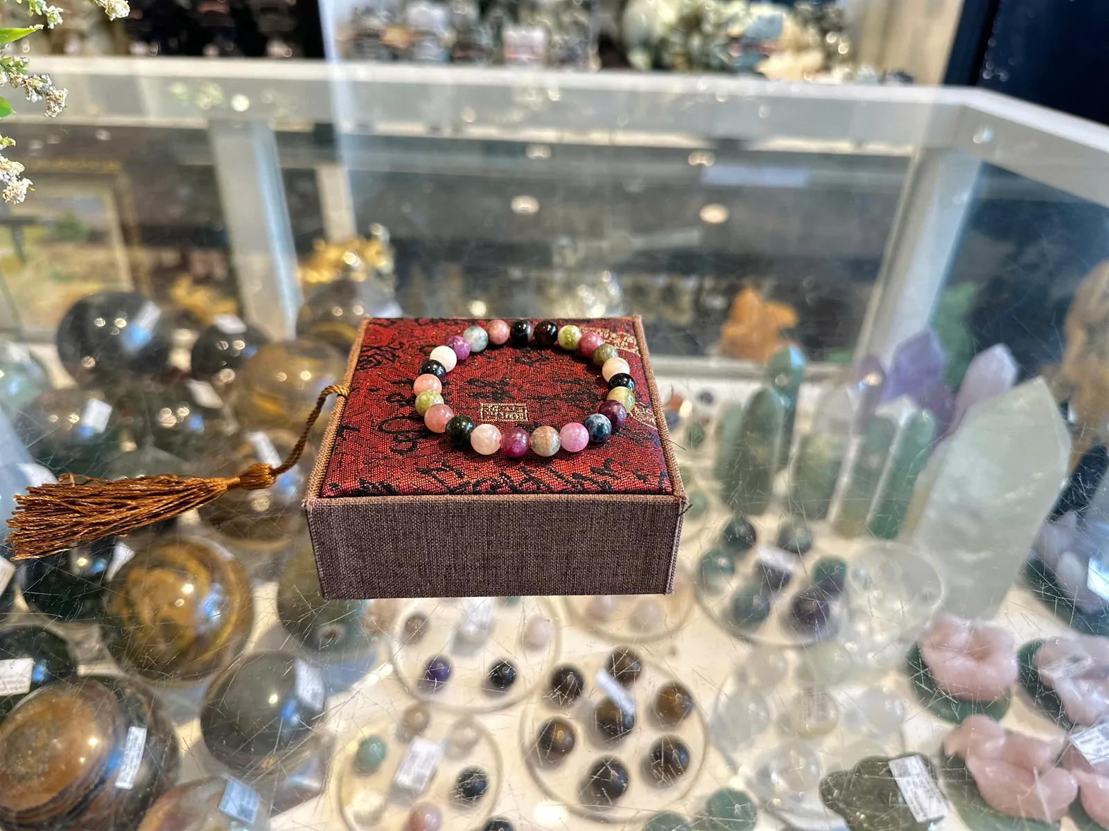 Chuỗi Ruby hồng lục bảo A+++++ (19.5g - 23 bi) S6769-S3-3276
