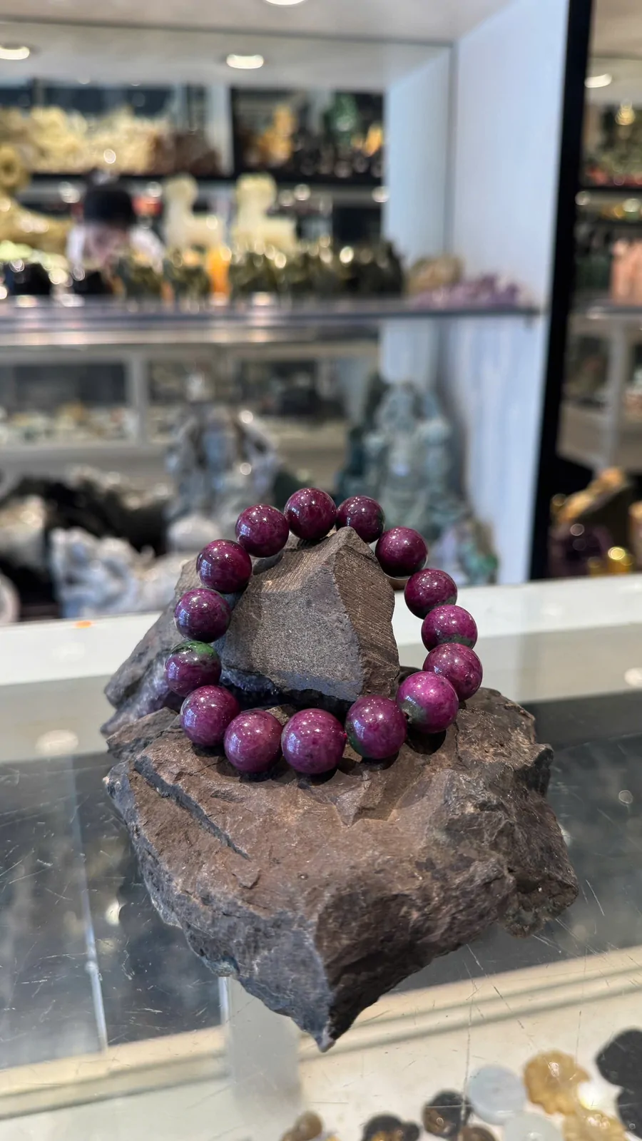 Chuỗi Ruby xanh đỏ A+++++ (94.4g-15bi) S6756-S4-19824