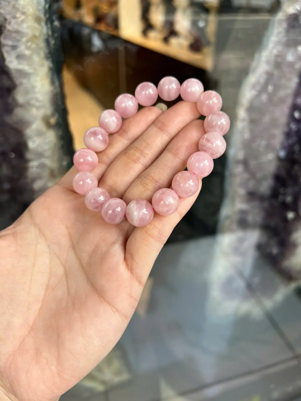 Chuỗi thạch anh hồng Madagascar (44.6g) S6219-S1-1561