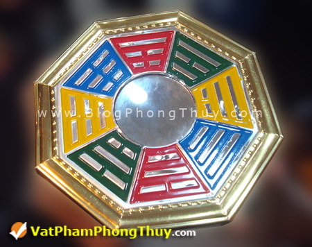Gương bát quái lồi, gương bát quái lõm và gương bát quái phẳng tại cửa hàng Thế Giới Phong Thủy