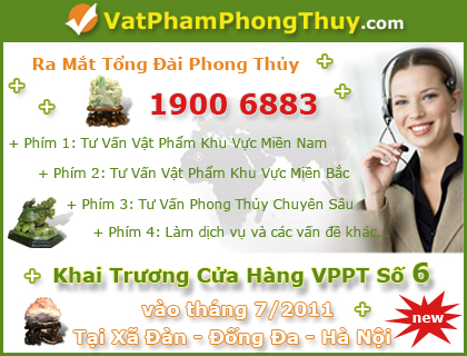 Tổng Đài Phong Thủy 19006883 và hình ảnh cửa hàng Thế Giới Phong Thủy số 6
