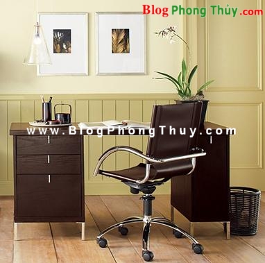 Xếp đặt bàn làm việc trong Phong Thủy