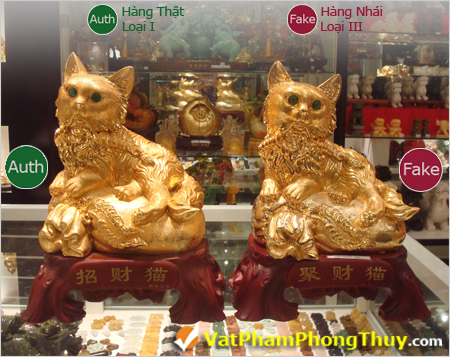 Cách phân biệt vật phẩm phong thủy bằng bột đá Thật và Giả