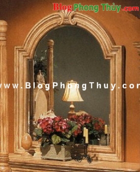 Đặt gương trong nhà theo phong thủy