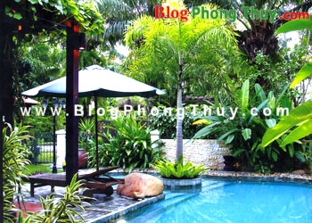 Hồ bơi theo phong thủy