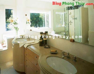 Phòng tắm theo phong thủy