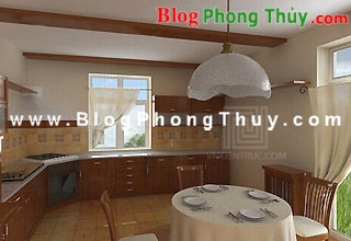 Phong thủy bếp ăn