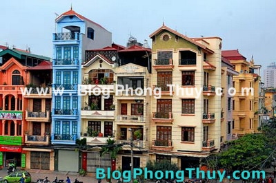 Nhà ống trong phong thủy