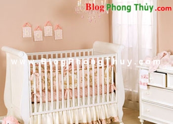 Cấm kỵ khi bố trí phòng trẻ sơ sinh