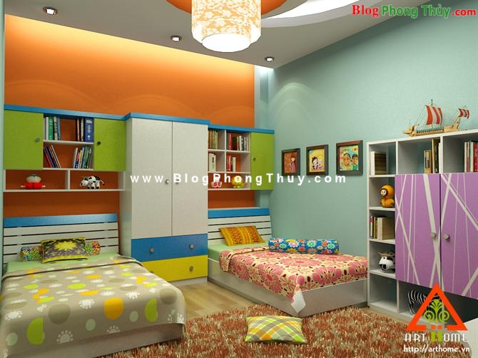 Những điều cần tránh trong phòng trẻ
