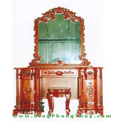Bàn trang điểm theo phong thủy