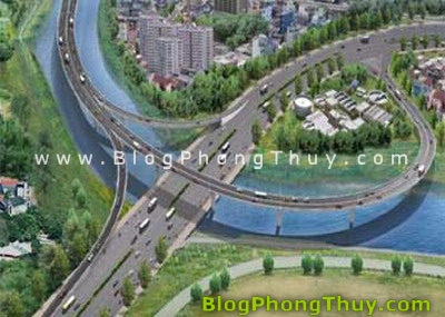 Vì sao nhà ở không nên đối diện với con đường hình cong ?