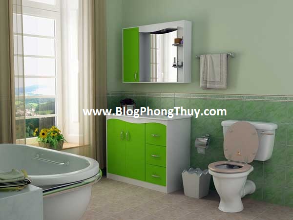 Điều kiêng kỵ và bài trí phòng vệ sinh hợp phong thủy