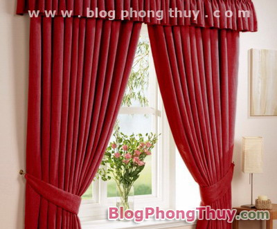 Lựa chọn rèm cửa theo Phong Thủy