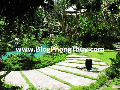 Vườn nhà theo phong thủy
