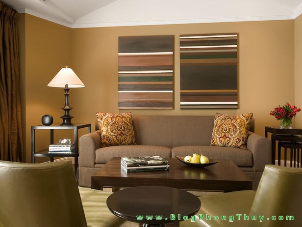 Trang trí phòng khách hợp phong thủy cho những ngày đầu năm mới
