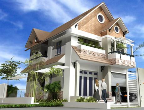 Phong thủy cho mặt tiền và mặt hậu của ngôi nhà