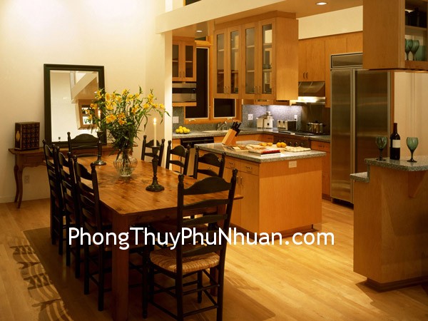 Gương trong phòng ăn