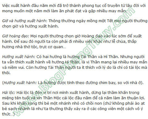 XUẤT HÀNH, CHỌN TUỔI XÔNG NHÀ (XÔNG ĐẤT), KHAI TRƯƠNG ĐẦU NĂM QUÝ TỴ (2013). xuat hanh dau nam 02 Xuất hành, chọn tuổi xông đất, khai trương đầu năm Quý Tỵ 2013