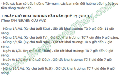 XUẤT HÀNH, CHỌN TUỔI XÔNG NHÀ (XÔNG ĐẤT), KHAI TRƯƠNG ĐẦU NĂM QUÝ TỴ (2013). xuat hanh dau nam 08 Xuất hành, chọn tuổi xông đất, khai trương đầu năm Quý Tỵ 2013