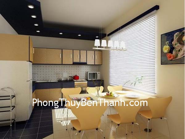 Khi nhà bếp, nhà kho ở hướng Tây-Nam