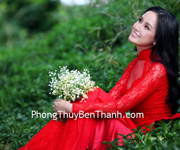ao-dai-cho-ngay-cuoi ao dai cho ngay cuoi Mặc áo cưới màu đỏ để tăng cường năng lượng dương