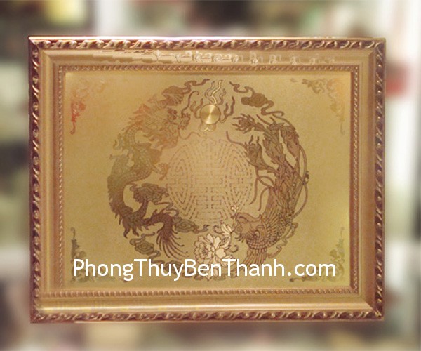 tranh-dong-long-phung tranh dong long phung Đặt biểu tượng rồng phượng trong phòng ngủ