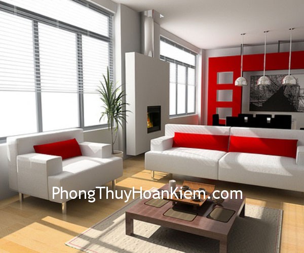 noi that phong khach sangtrong 2 Dùng năng lượng mới chống lại năng lượng âm