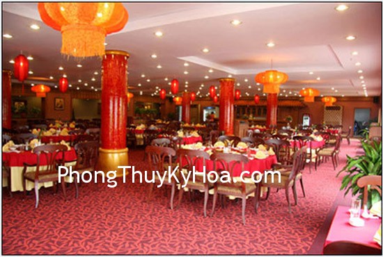 Hành hỏa trong trang trí nhà hàng