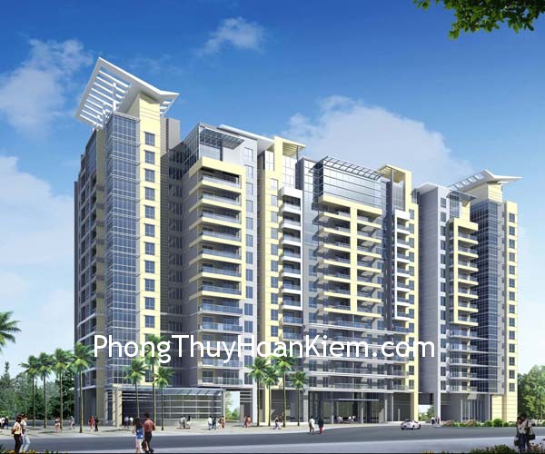 nha- trung- cu nha trung cu Xác định hướng nhà ở khu chung cư