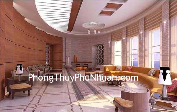 Mang năng lượng dương vào tiền sảnh