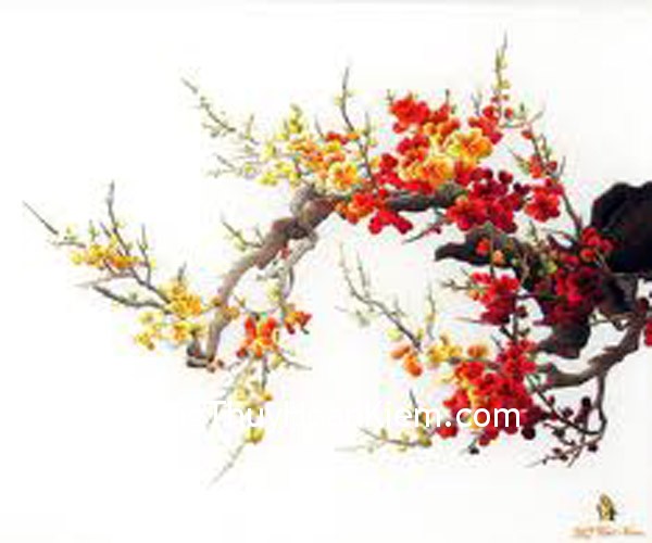 Tranh hoa đào