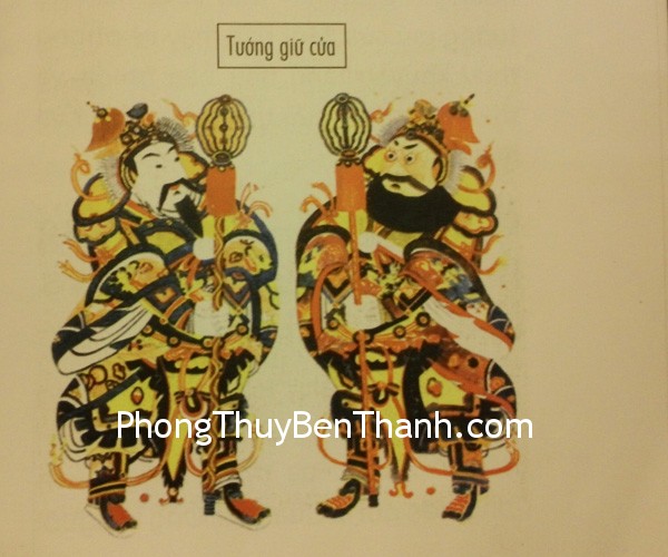 tuong. tuong. Tướng giữ cửa để bảo vệ