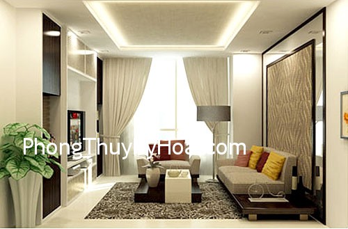 Căn hộ ở ngay phía trên garage