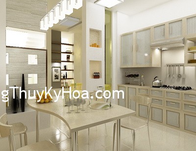 Bếp và toilet ở hướng phú quý
