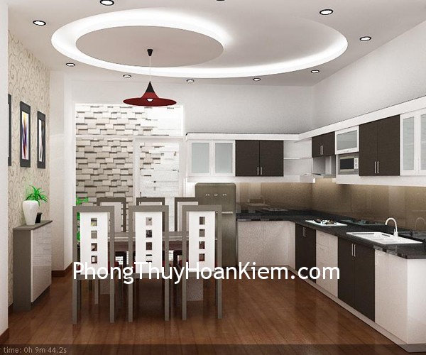 Trần nhà theo thuật phong thủy