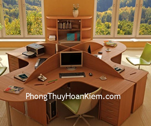ban-lam-viec-2-cho-ngoi2 ban lam viec 2 cho ngoi2 Hướng lý tưởng để kê bàn làm việc
