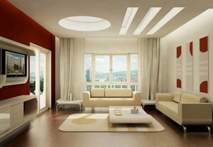 Phòng khách nên đặt ở trung tâm căn nhà