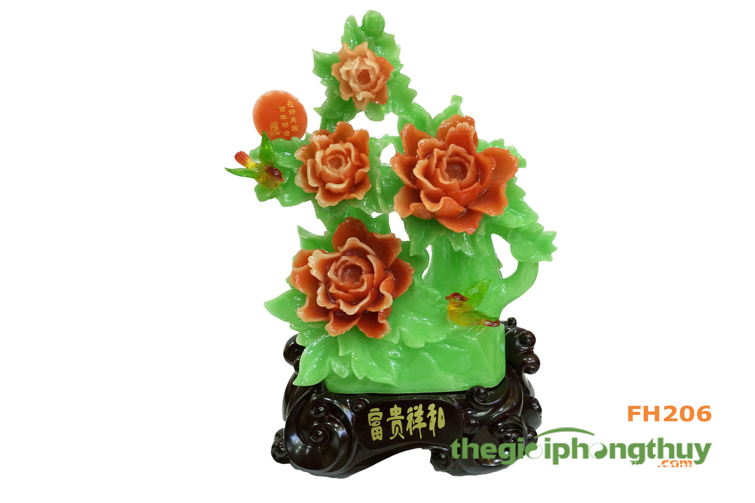Tượng Hoa Mẫu Đơn Phong Thủy với 20 mẫu cực hot - biểu tượng của phú quý, tình duyên