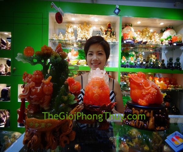 Chị Quyên - Khách hàng mua Tỳ hưu phong thủy FH142G, Phật Di Lạc FH252G và thiềm thừ FH168G