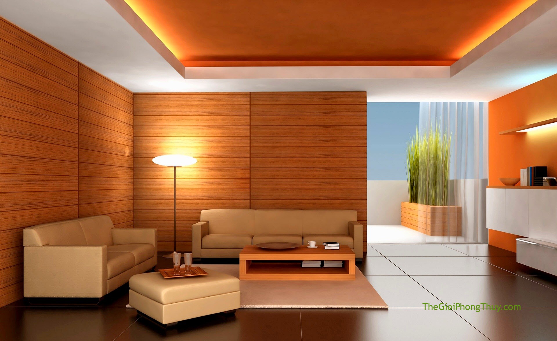 Nguyên tắc phong thủy về những vật không nên nhìn thấy khi mở cửa