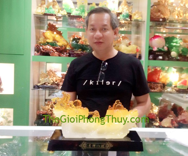 Anh Thiện - Khách hàng mua Bát mã ngọc vàng trắng FG115A