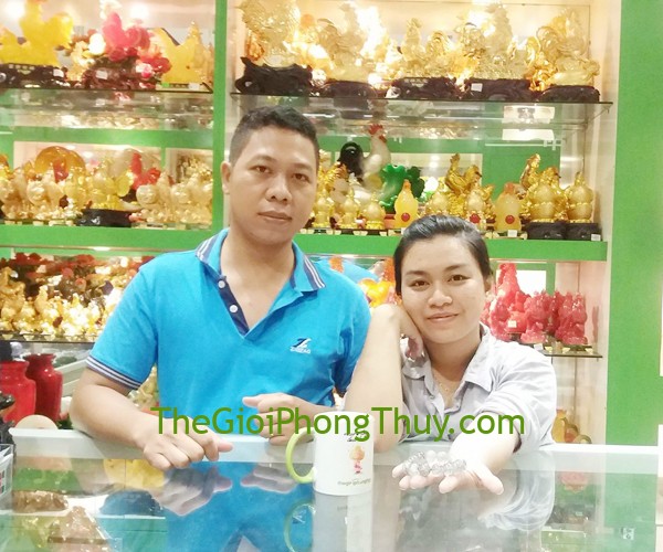 Anh Chung - Khách hàng mua Chuỗi thạch anh tóc đen Braxin FS6221-F2-2339.