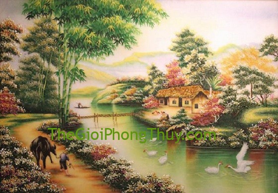 Cách xem phong thủy tranh đá quý hợp mệnh người tuổi Ngọ