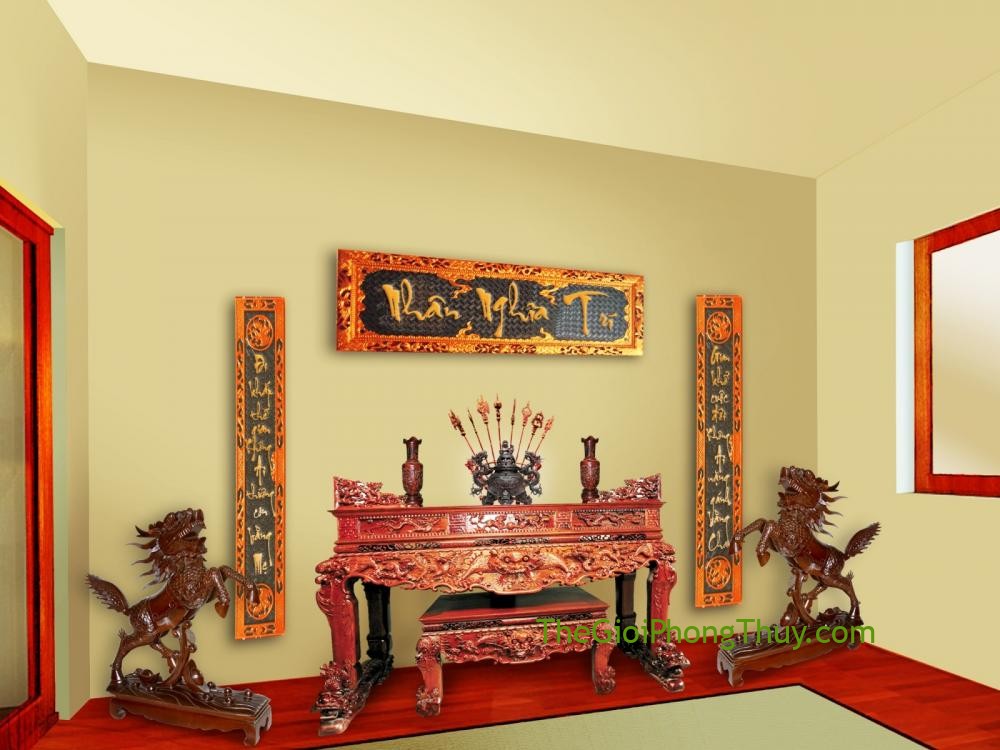 Những điều bạn cần lưu ý đối với phong thủy phòng thờ
