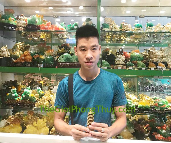 Anh Quân-Khách hàng mua Tháp văn xương 9 tầng nhỏ FD111.