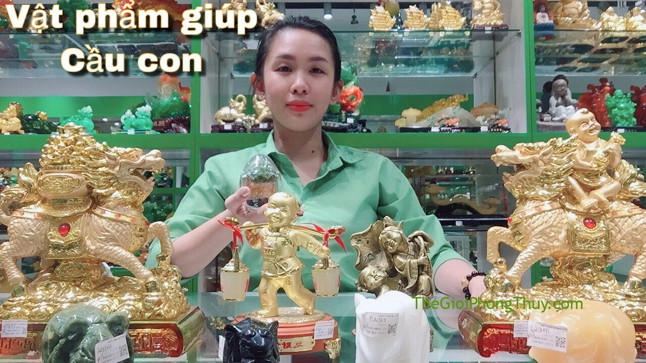 [Video]Những vật phẩm phong thủy cầu con linh ứng nhất, kiểu gì cũng có tin vui #26