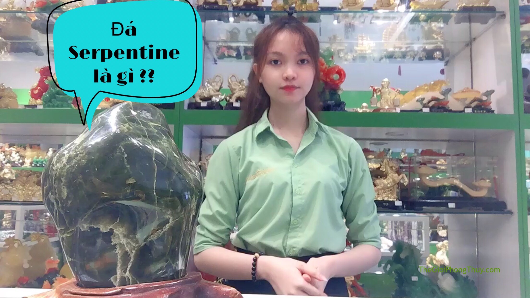 [Video]Đá cẩm thạch Serpentine mang lại sinh khí | 52