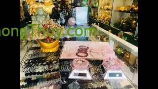 [Video] Năng Lượng Phong Thủy - Giới thiệu 1 số mẫu trang sức từ đá thạch anh hồng #61