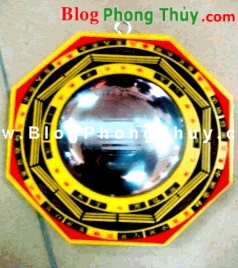 Vật phẩm phong thủy trấn trạch guongbatquai Vật phẩm phong thủy trấn trạch